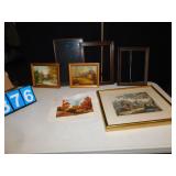 PICTURES, PICTURE FRAMES,