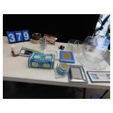 BEAN POT, PICTURES, GLASS PLATE, BOWLS, FISHBOWL,