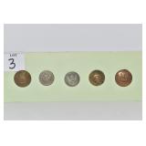 BUTTONS 5 - BRITISH UK - CROWN 1", ARMY CYCLIST