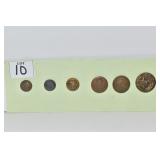 6 BRITISH UK BUTTONS