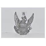 EAGLE 4" X 4" VINTAGE - MEDAL E. PLURIBUS UNUM