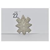 NEMO ME INPUNE LACESSET SCOTISH REGIMENT MEDAL