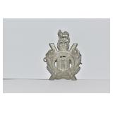 RARE WWI ORIGINAL BADGE SCOTTISH KINGS BORDERERS