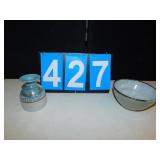 PAUL GORDON, M.T. BOWS POTTERY BOWL