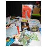 GROUP OF TRAVEL MAPS/BOOKS