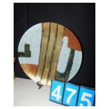 LARGE DECORATIVE CHARGER BOWL, 19" ROUND