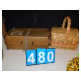 BASKET 17" H, STORAGE CONTAINER MADE OF HEAVY