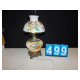 HAND PAINTED BANQUET LAMP