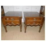 AMERICAN MARTINSVILLE SIDE TABLE 1 DRAWER