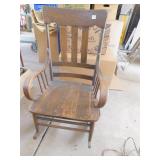 VINTAGE OAK ROCKER