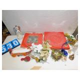 PILGRAM GLASS PLATES, MUSICAL ANGEL, TURKEY