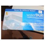 EMERGENCY WATER BOB, STORES 100 GAL. FRESH WATER