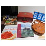 COOK BOOKS, SEABOARD TO SIDEBOARD, HONDA LEATHER