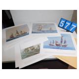 NAVAL ACTIONS IN THE AMERICAN REVOLUTION COLOR