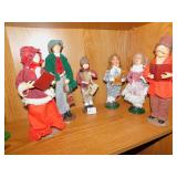 BYERS CHOICE THE CAROLERS 1993  PLUS OTHERS,