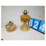 OIL LAMP AND FINGER OIL LAMP