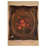 OIL ON CANVAS 25 1/2" X 21 1/2" WOOD FRAME