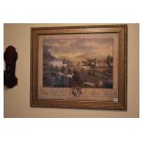 PRINT FAIR LAWN IN THE COUNTRY OF LINCOLN THE