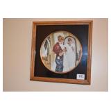 FRAMED IN SHADOW BOX REFLECTION NORMAN ROCKWELL