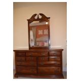 AMERICAN DREW CHERRY BEDROOM CHEST 33" H X 54" W