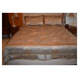 KING SIZE COMFORTER SET W/ 2 PILLOW SHAMS & SHEET
