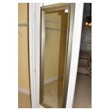 HANGING OVER DOOR MIRROR 51" X 17"