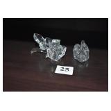 ROSE FIGURE AND SWAN