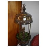 HANGING LAMP WITH SMALL VASE