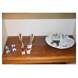 HANDLED BASKET, SQUIRRELS ETC