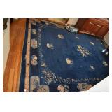 BLUE ORIENTAL ROOM SIZE RUG 9