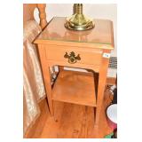 CRAWFORD HARDROCK MAPLE 1 DRAWER NIGHTSTAND 27" H