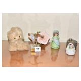 ROSE NIGHT LIGHT, COVERED BOX, HOLIDAY FAIR FUR