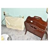 MAGAZINE HOLDER MAHOGANY