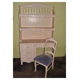 STANLEY DESK & CHAIR 4 DRAWER 2 SHELF - 44" W X