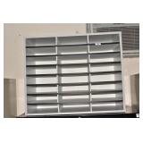 STATIONERY ORGANIZER 24 BIN - 29" W X 23 1/2" H X