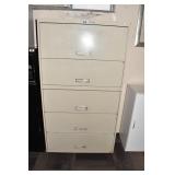 5 DRAWER LATERAL OFF WHITE