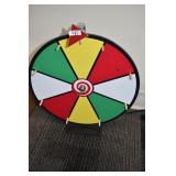 SPINNING WHEEL W/ STAND 18" ROUND