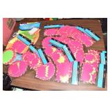 BOX OF NEON STARBURST TAGS - 12+ NEW