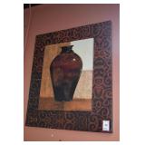 TWO TIER VASE PICTURE ON CANVAS - 26" W X 30" H