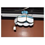 STAINED GLASS TIFFANY STYLE LIGHT 16" W X 11" H +