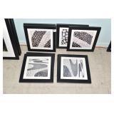 STONE MOSAIC PRINTS ASSORTED