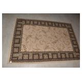 TAN AREA RUG 4