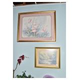 IRIS BY BARBARA MOCK 92/1950 - 37" W X 29.5" H &