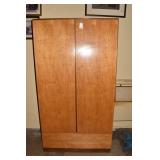 LANE ARMOIRE 2 DOOR 39" X 21" X 72" H BURLED