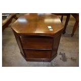 OCTAGON 2 TIER TABLE 27" X 27" X 24" H