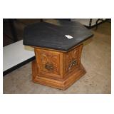SLATE TOP TABLE 26" X 26" X 21" H