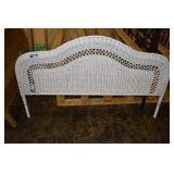 WICKER FULL SIZE HEADBOARD