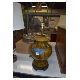 COPPER LAMP 31" H