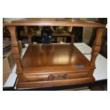 SIDE TABLE 28" X 28" X 21" H 1 DRAWER