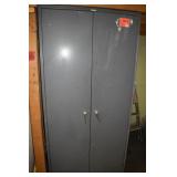 STEEL 2 DOOR CABINET 36" W X 24" D X 78" H